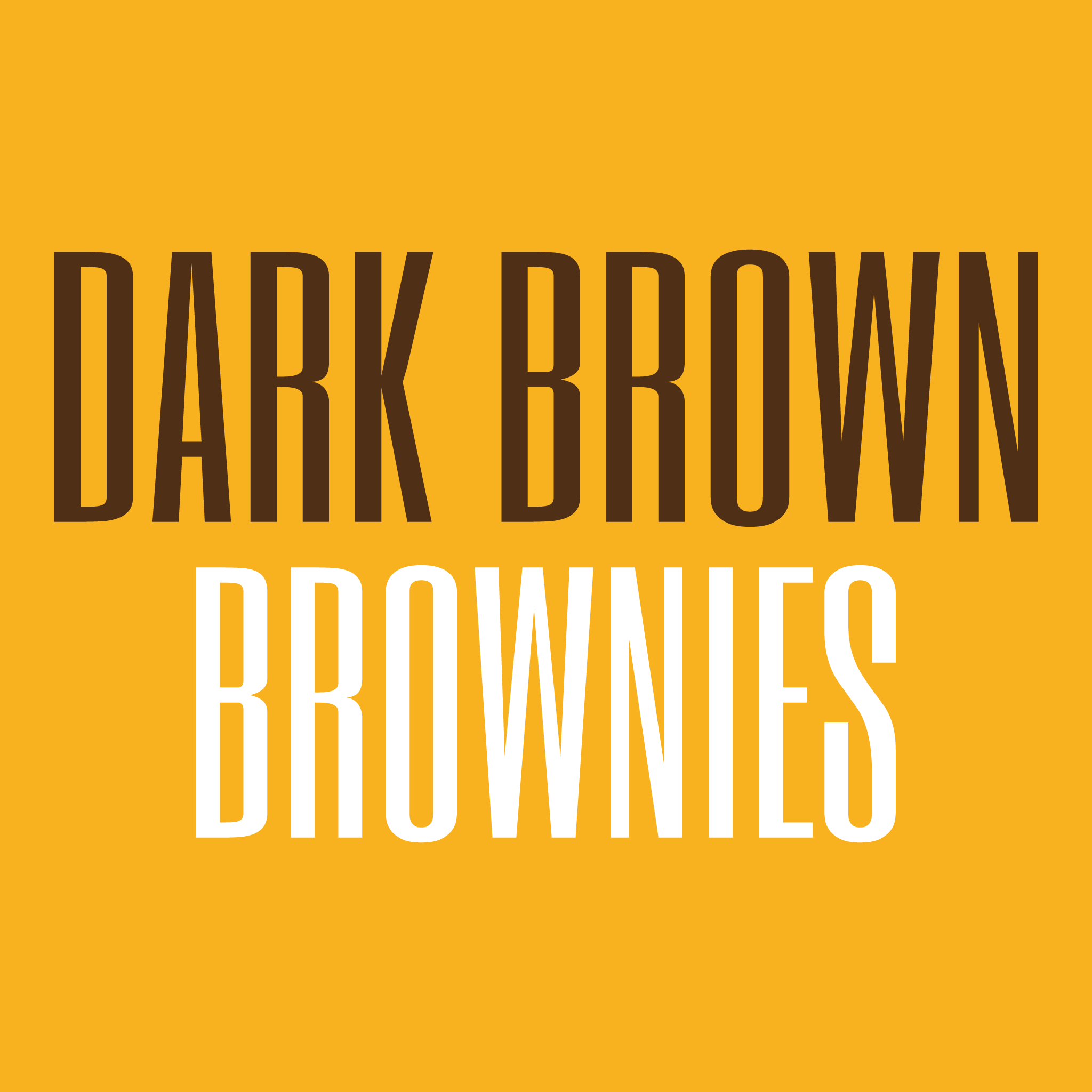 Dark Brown Brownies logo